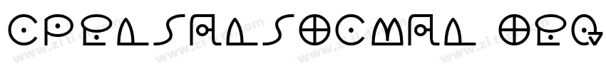 OpenSansRoman Regula字体转换